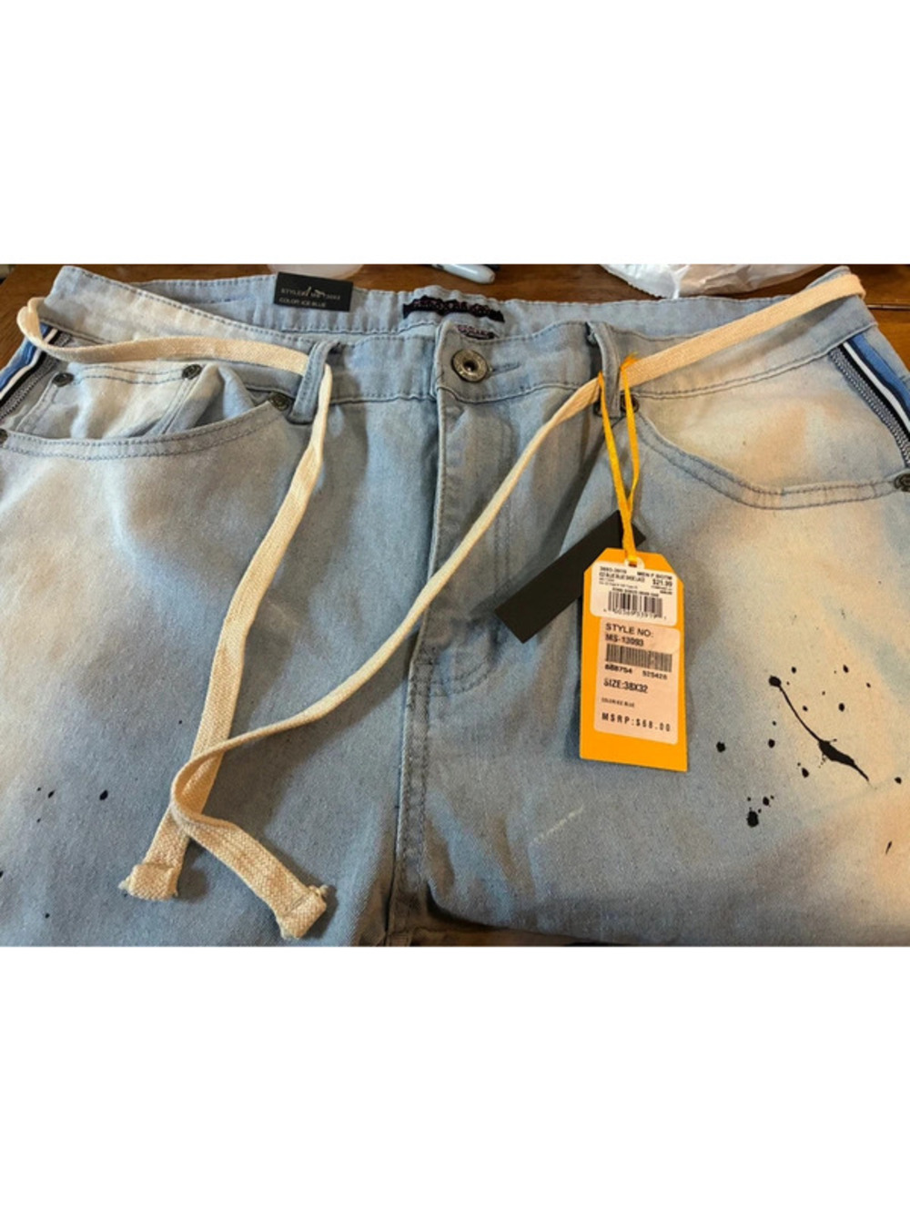 Mens M. Society Blue Jeans New